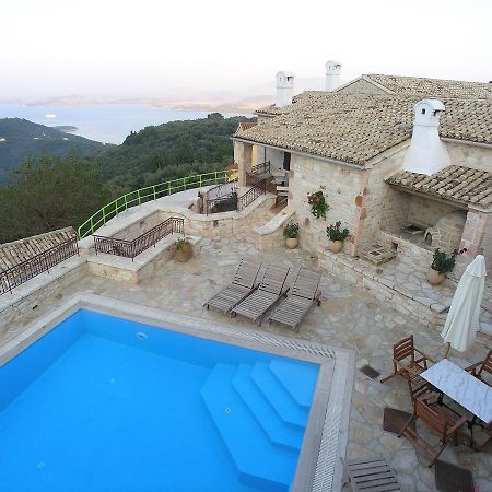 Traditional Stone Villa Olympia Viggla Exterior photo
